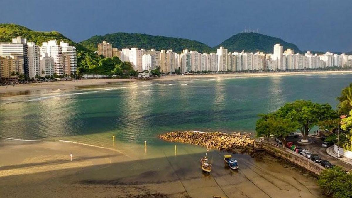 Apartamento Asturias Guaruja Luaran gambar